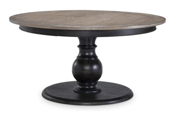 Complete Round Table Dining Sets Black