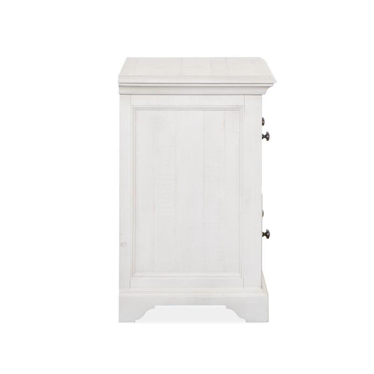 Bronwyn Lateral File Office Storage Alabaster, Toasted Nutmeg 12