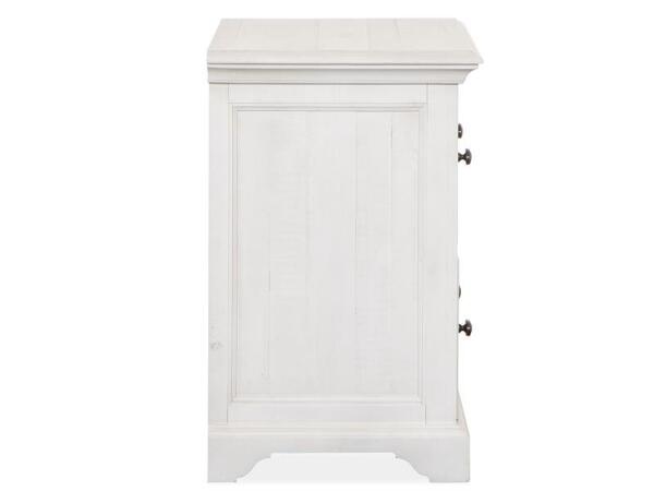 Bronwyn Lateral File Office Storage Alabaster, Toasted Nutmeg 22