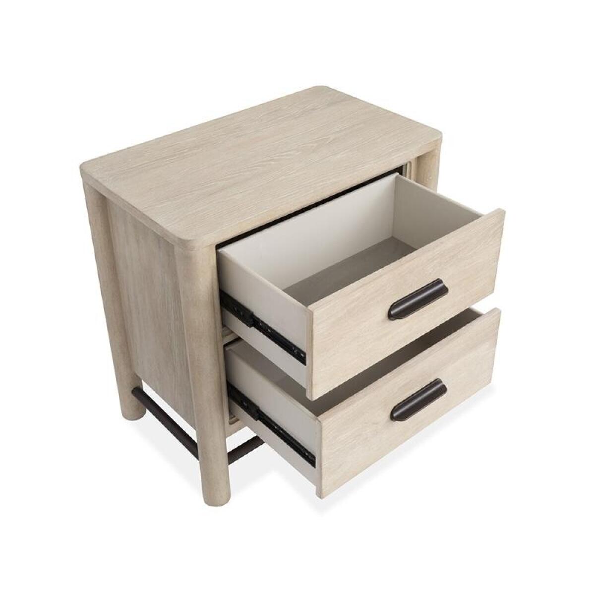 Sunset Cove Drawer Nightstand Nightstands Cream 7