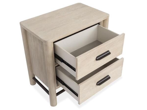 Sunset Cove Drawer Nightstand Nightstands Cream 17