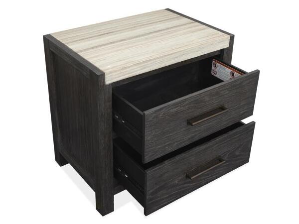 Plum B5990-01 Drawer Nightstand - Image 3