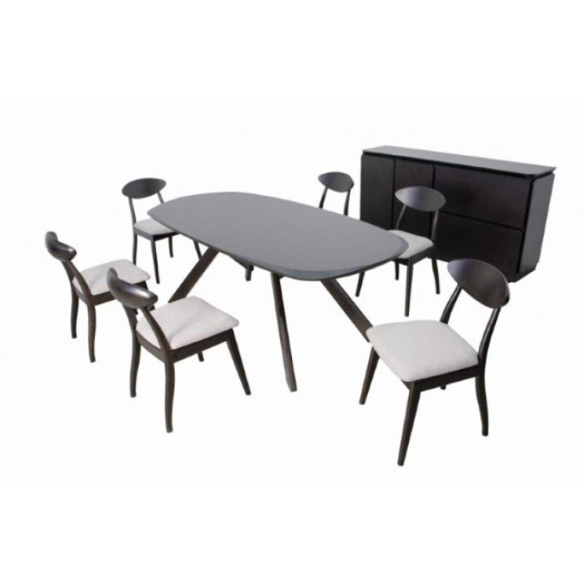 Sargans 7 Pc Dining Table Set - Image 4
