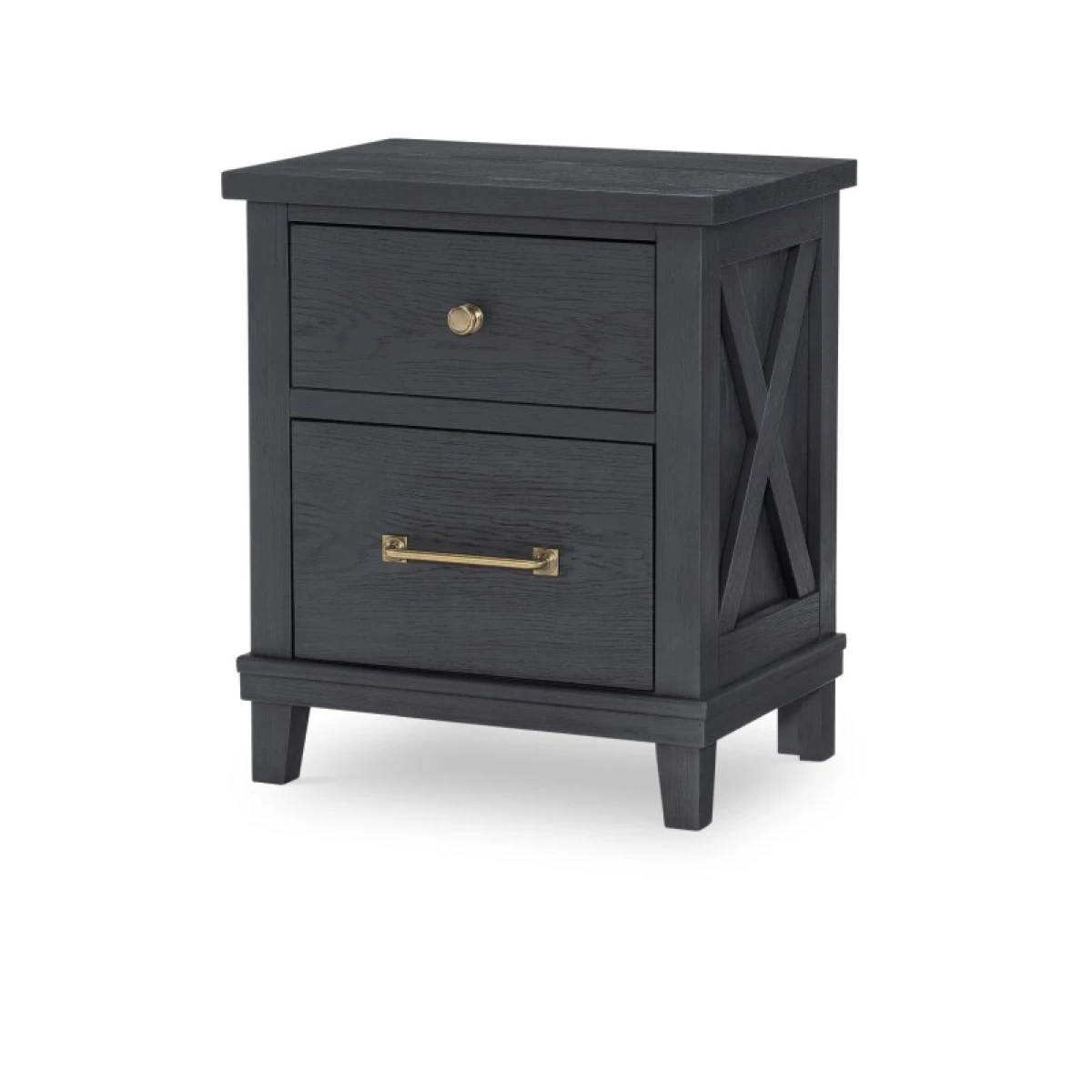 Night Stand Black Finish Youth Nightstands Black 4