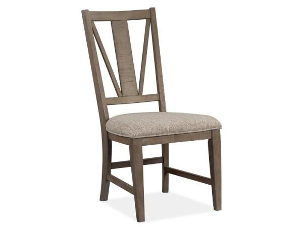 Paxton Place Dining Side Chair w/Upholstered Seat (2/ctn) Chairs & Benches Brown 14