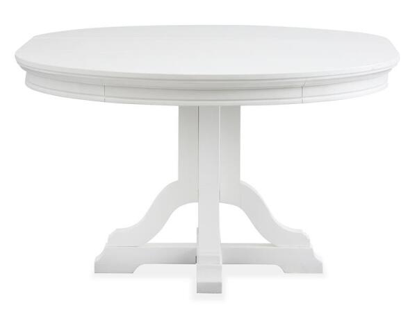 Charleston 48" Round Dining Table - White - Image 6