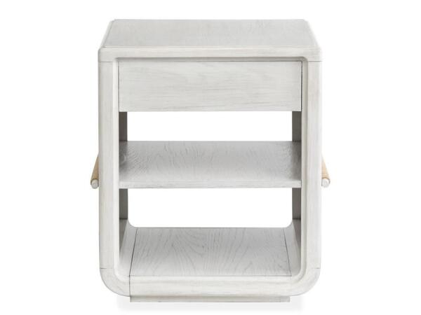 Sunset Cove - White Chairside End Table - Image 4