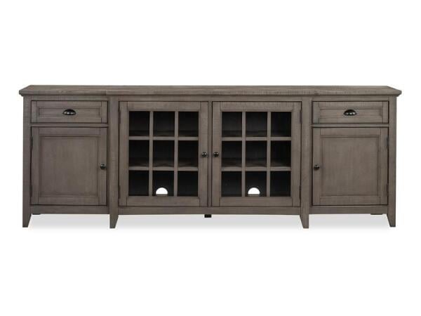Paxton Place Console 90″ Entertainment Stands Brown