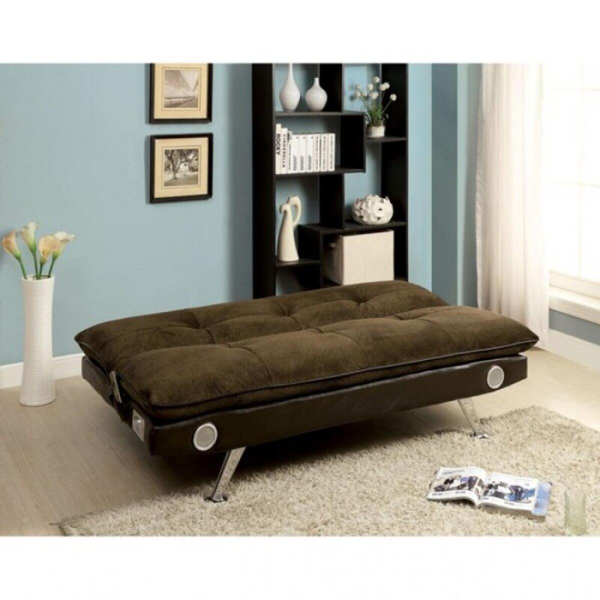 Gallagher Futon Sofa Sleeper Sofas Brown 6