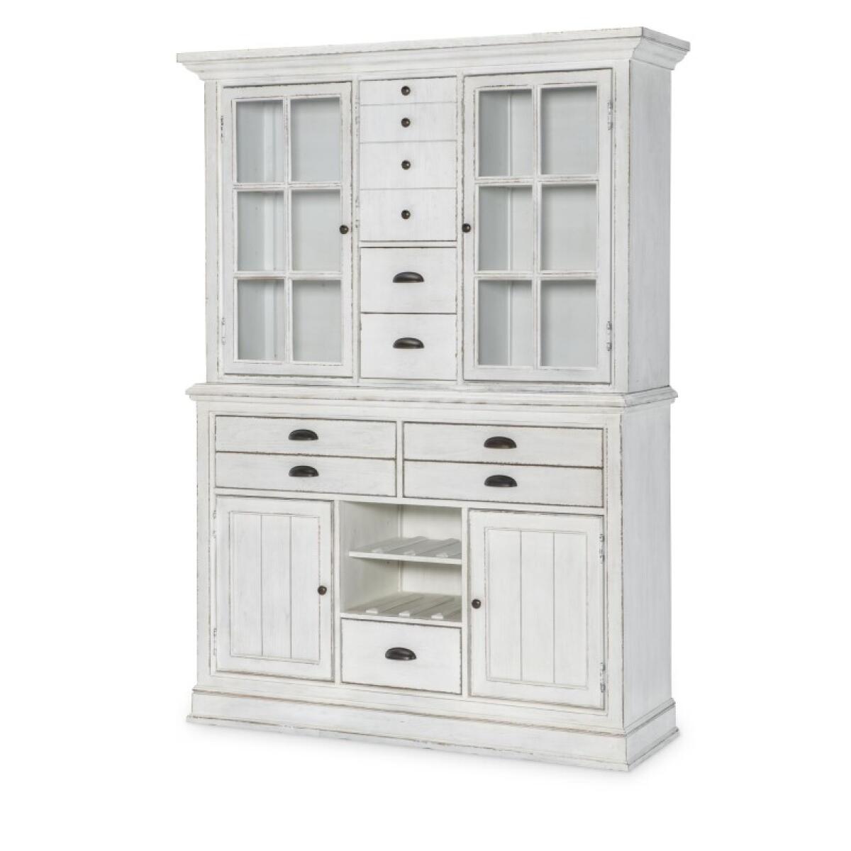 Credenza Dining Storage Aged White 8