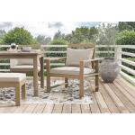 Bordeaux Arm Chair (2/CTN) Outdoor Chairs Cream 9