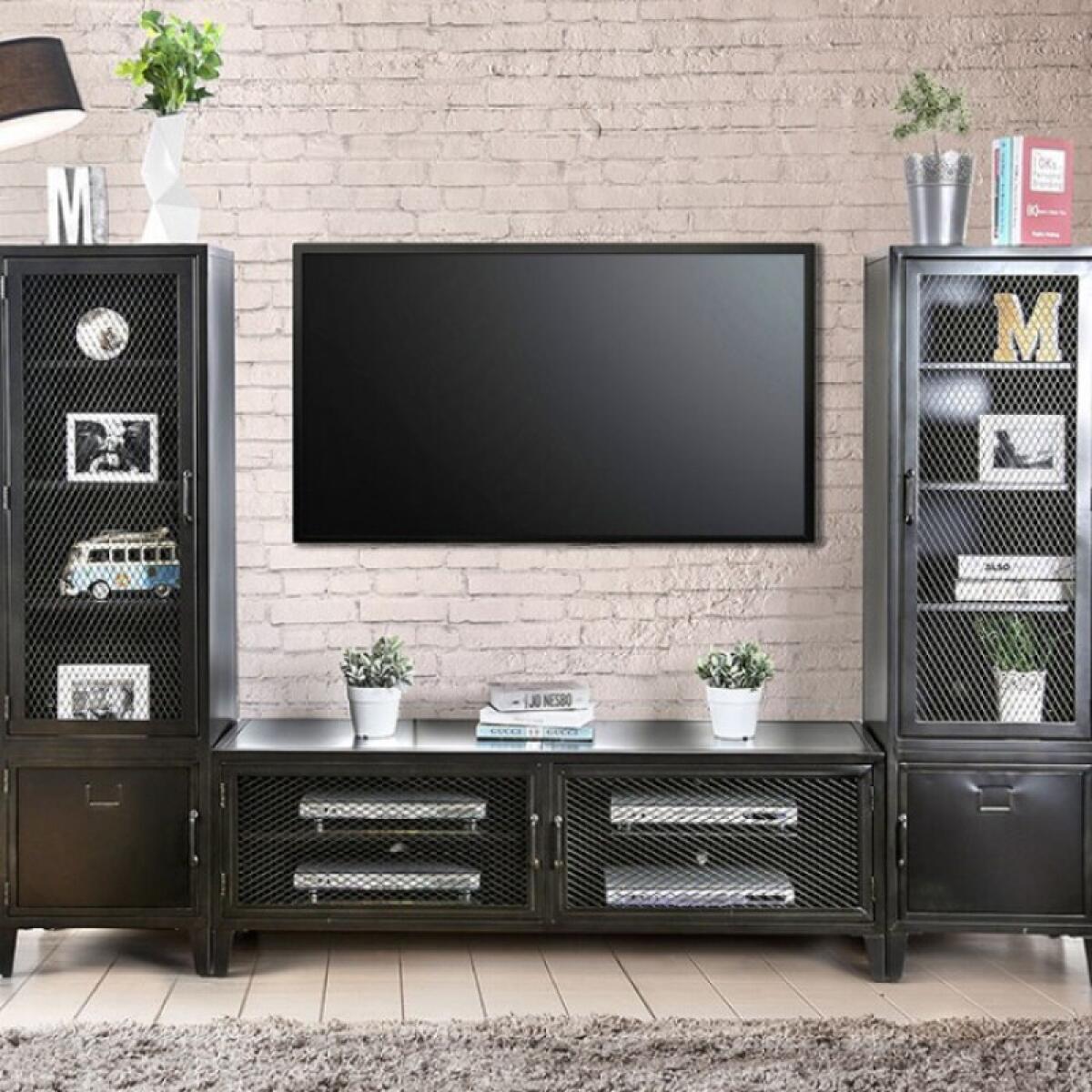 Clonakitty Left Pier Cabinet Entertainment Stands Black 5