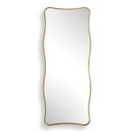 Pavia Tall Mirror, Gold