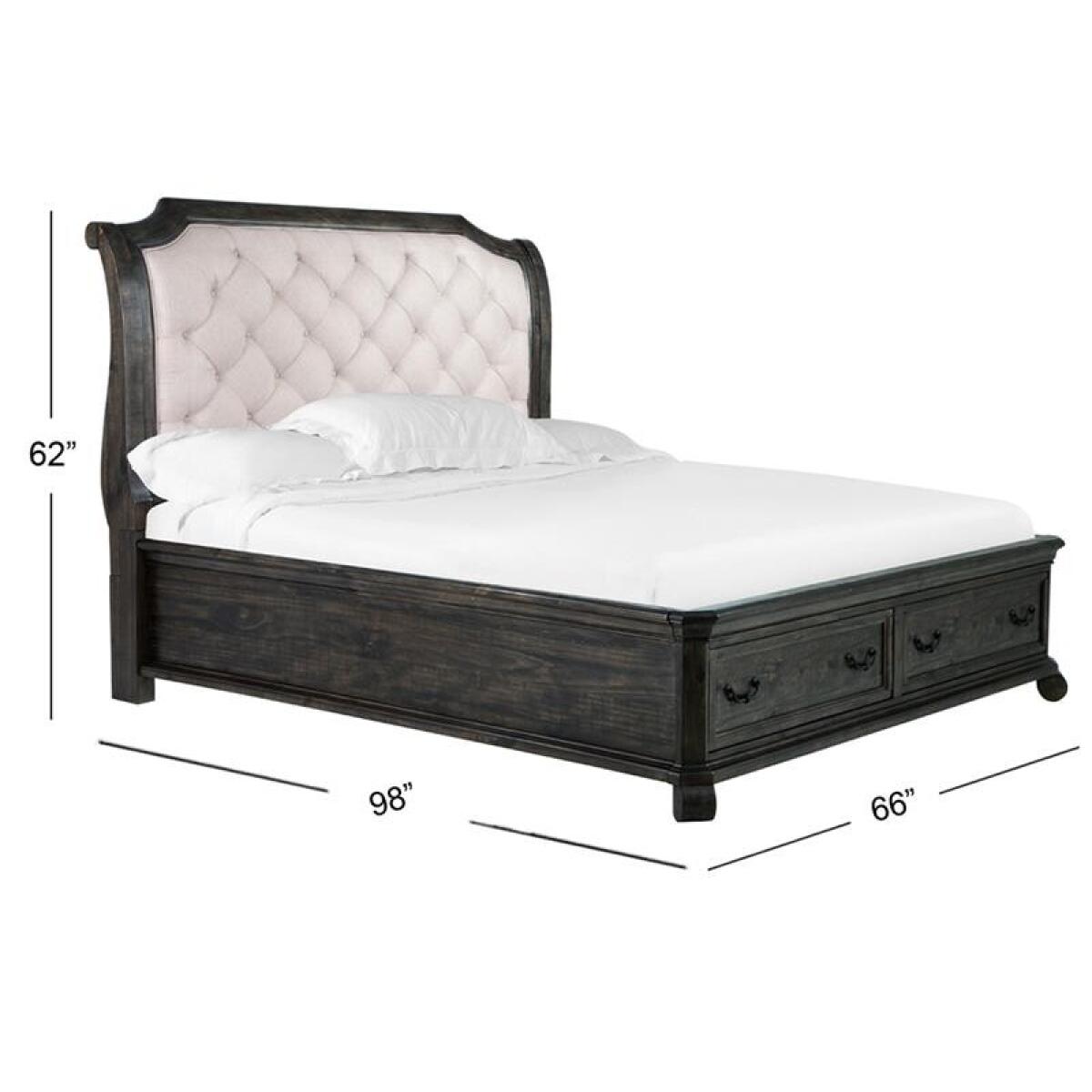 Bellamy Complete Queen Sleigh Storage Bed Beds Beds 5