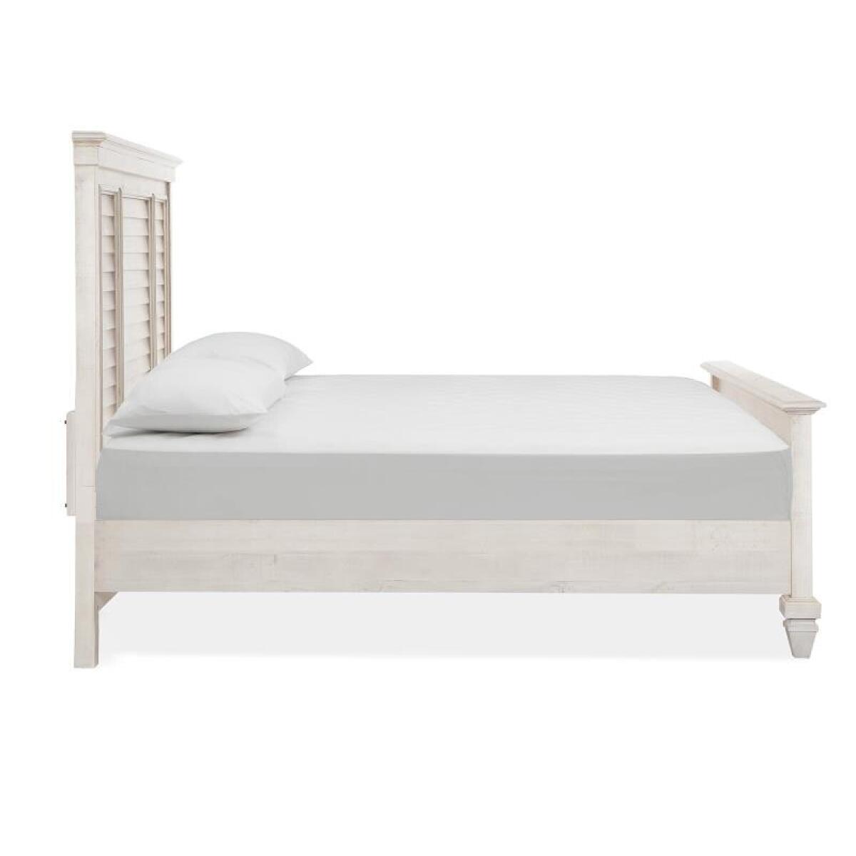 Newport B5430-55 Complete Queen Shutter Panel Bed - Image 4