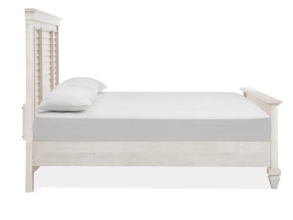 Newport B5430-55 Complete Queen Shutter Panel Bed - Image 4