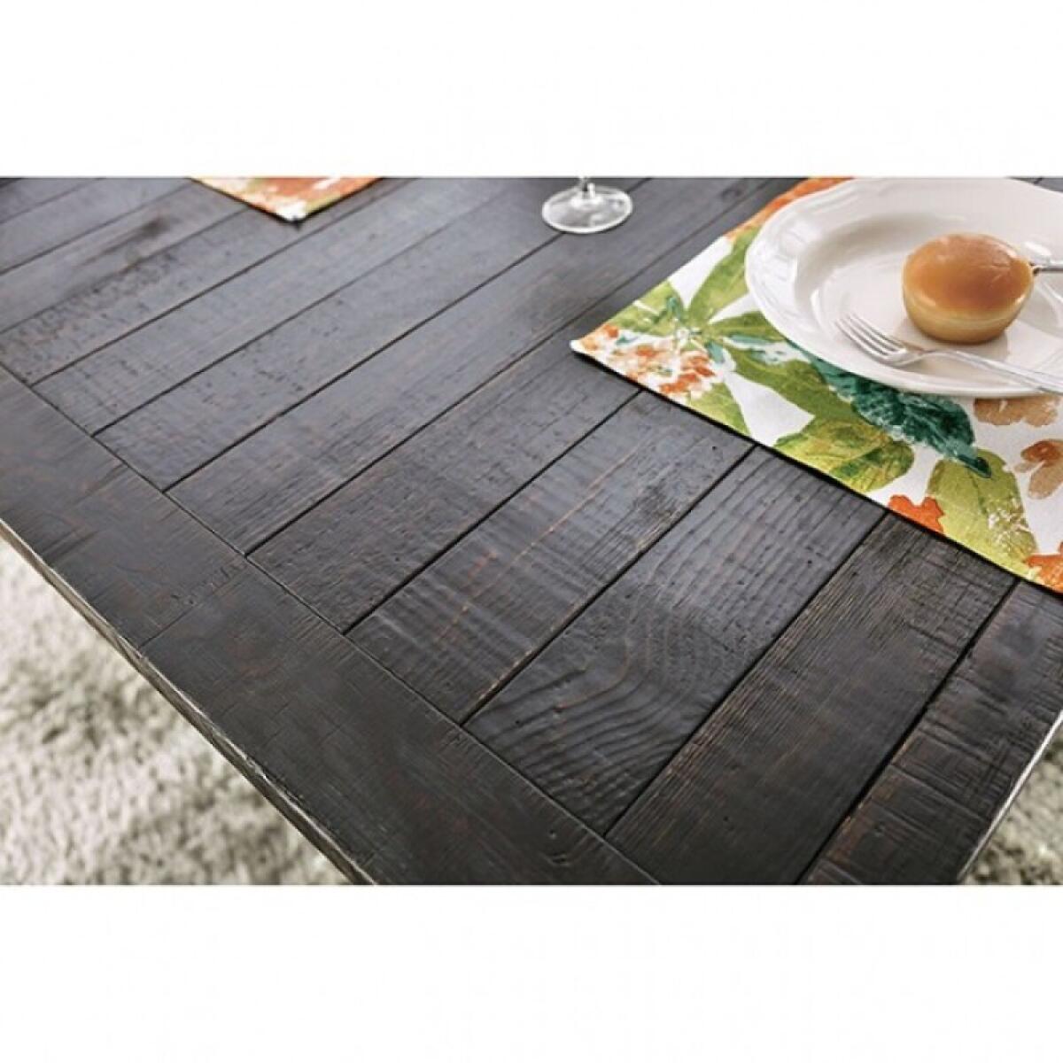 Alfred 7 Pc Dining Table Set Dining Sets Antique Black 7