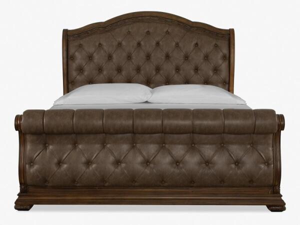 Durango Complete King Upholstered Sleigh Bed Beds Beds