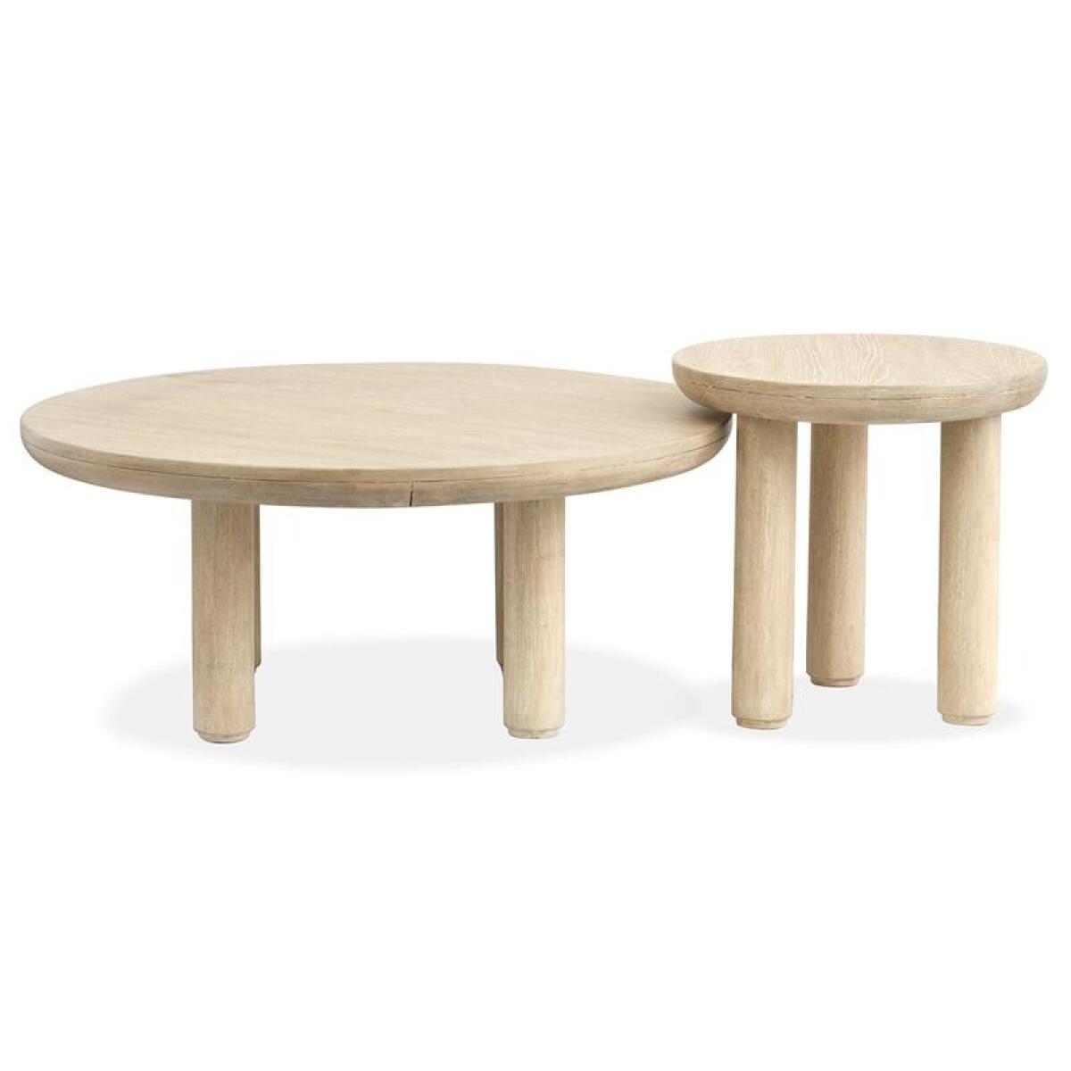 Sunset Cove Nesting Cocktail Table w/Casters - Image 4