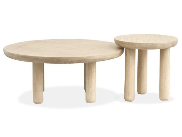 Sunset Cove Nesting Cocktail Table w/Casters - Image 4