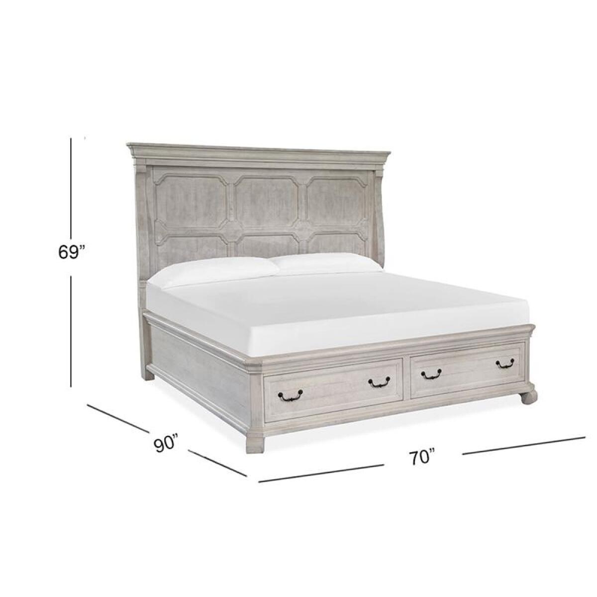 Bronwyn Complete Queen Panel Storage Bed - Image 4