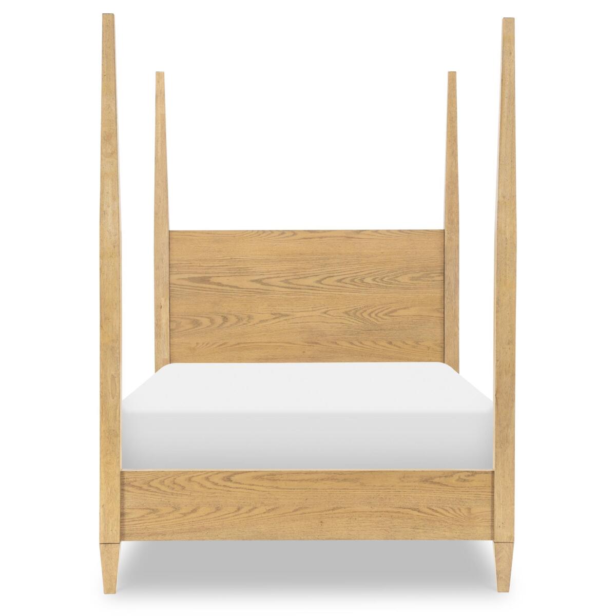 Complete Poster Bed Full 4/6 Natural Hickory - Image 3