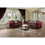 Sassari Loveseat Loveseats Burgundy 16