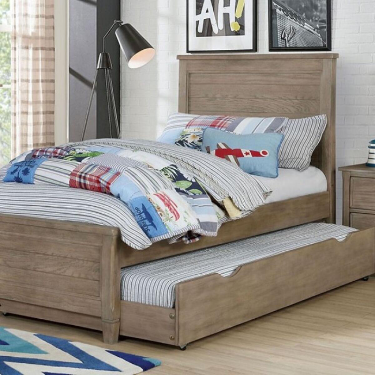 Vevey Bed Youth Beds Brown 4
