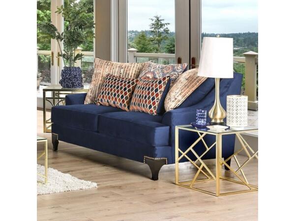 Sisseton Love Seat Loveseats Blue