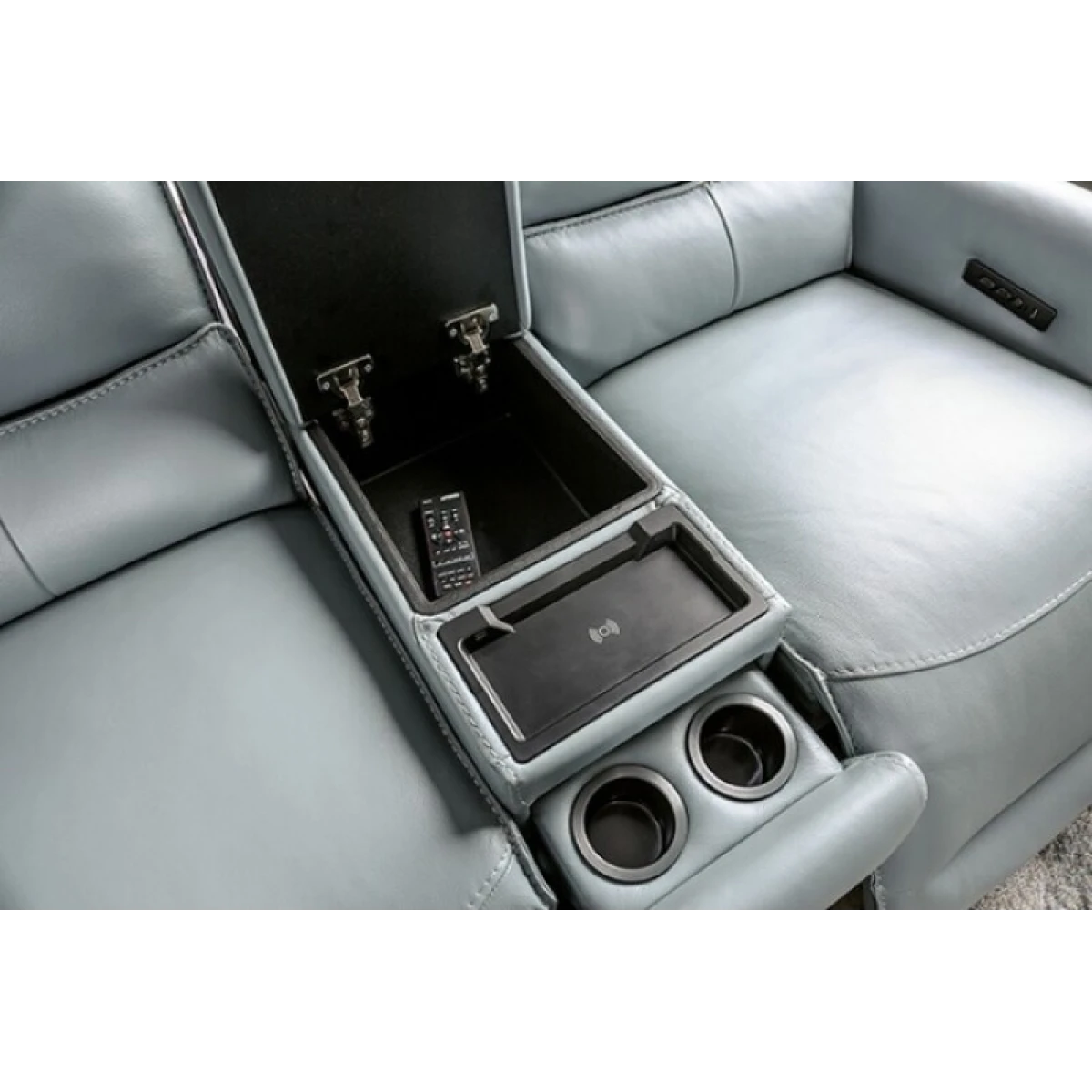 Phineas Power Loveseat Loveseats Blue 8