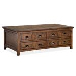 Bay Creek Lift Top Storage Cocktail Table w/Casters