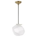 Geodesic, 1 Lt Pendant Lighting Bronze 25