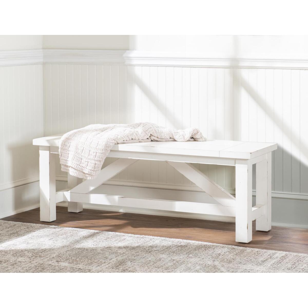 Wooden Bed Bench - Image 3