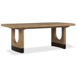 Tristan - LT. Brown Trestle Dining Table