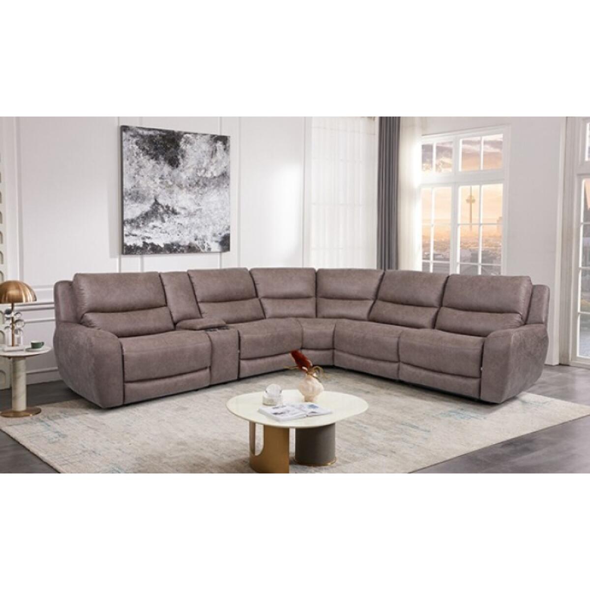 Demetrius Power Sectional Sectionals Brown 6