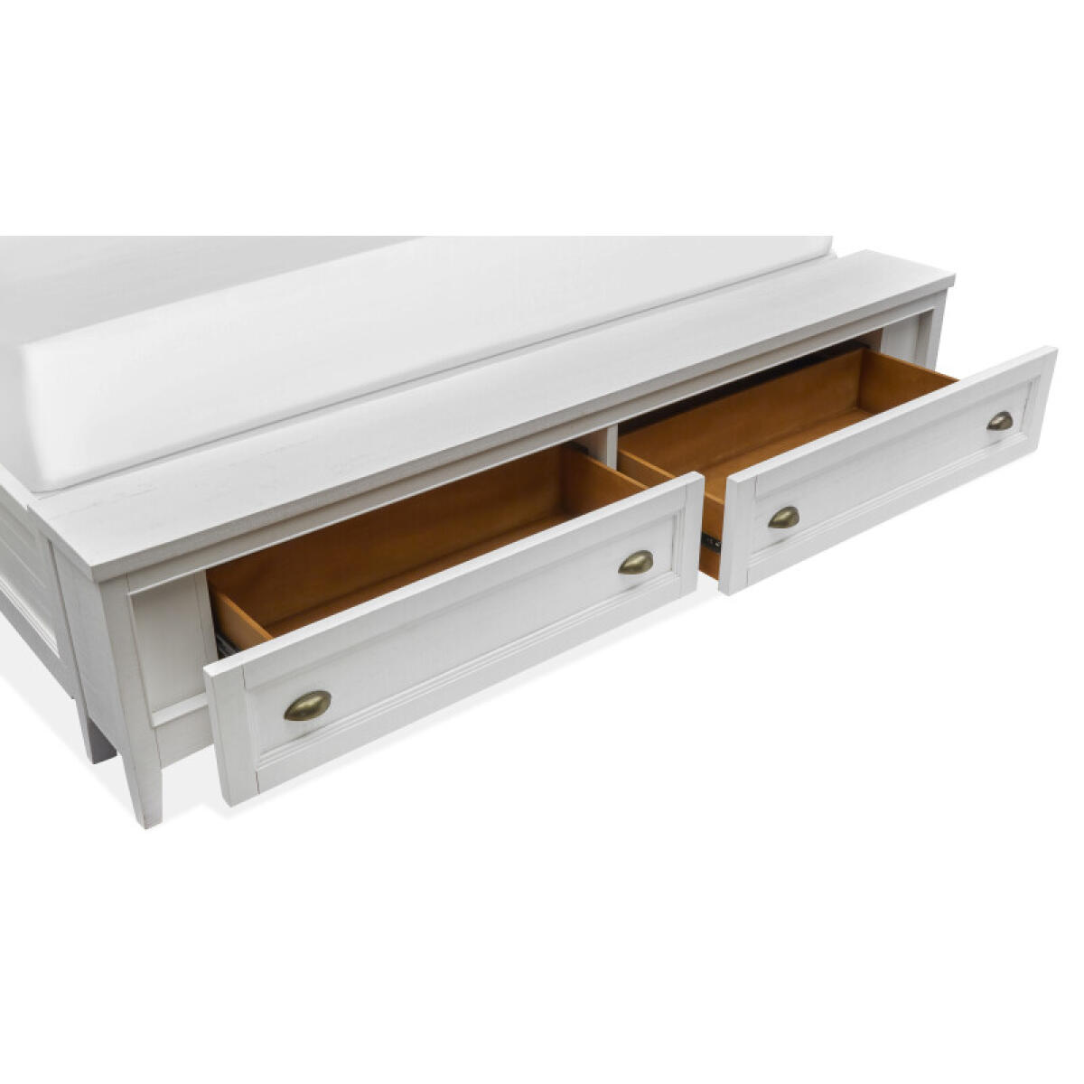 Heron B4400-69B Complete King Lamp Panel Storage Bed - Image 4