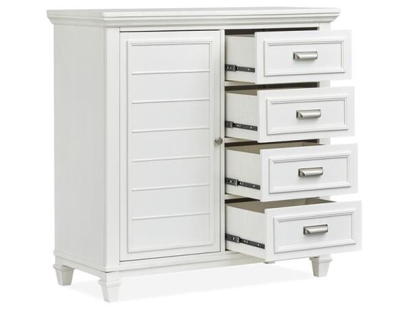 Charleston Door Chest – White Chests Chests 14