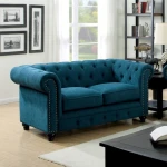 Stanford Love Seat Loveseats Blue 8