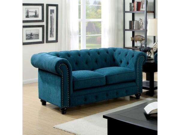 Stanford Love Seat Loveseats Blue