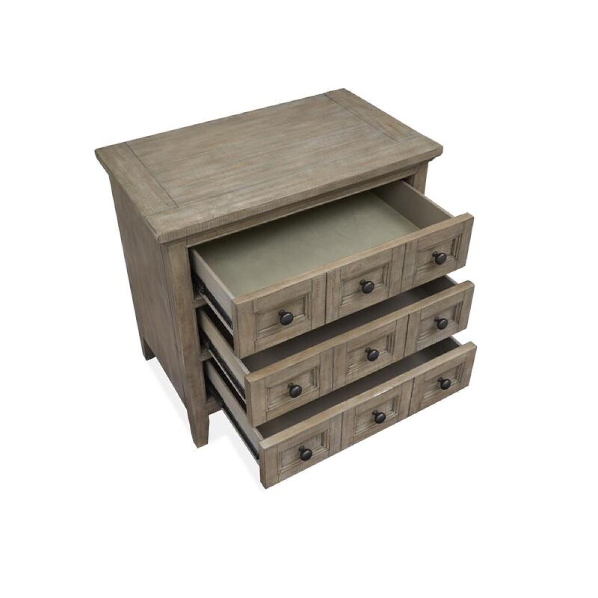 Paxton Place Drawer Nightstand Nightstands Brown 5