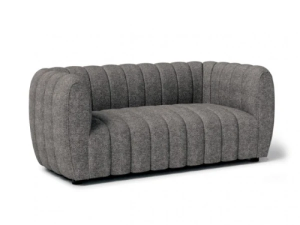 Aversa Loveseat Loveseats Charcoal Gray 11