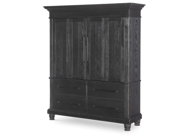 Armoire 4-drawers Dressers Black