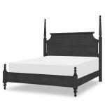 Complete High/low Poster Bed 5/0 Queen Kettle Black CLH4011-4605K - Image 4