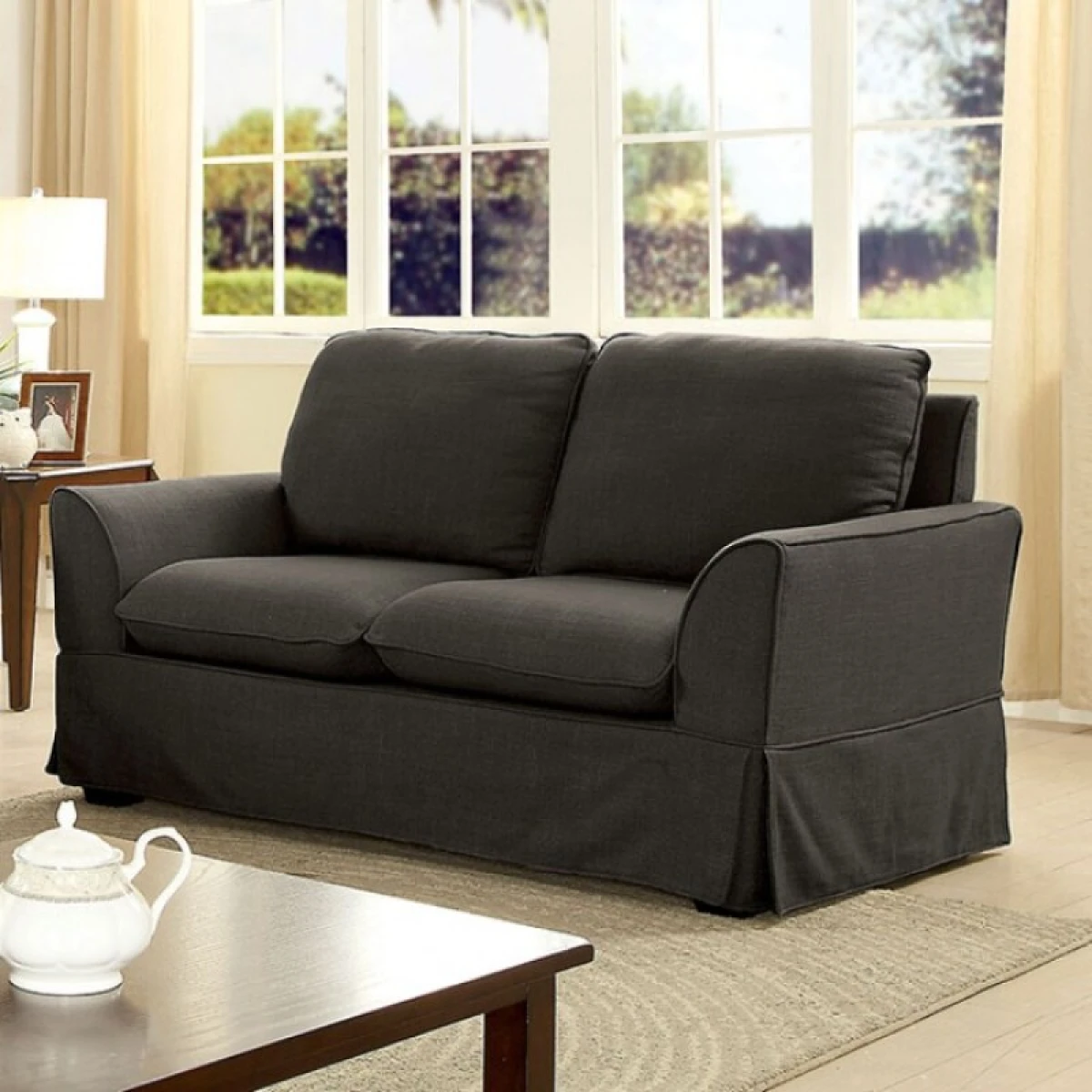 Maxine Love Seat Loveseats Furniture of America 4