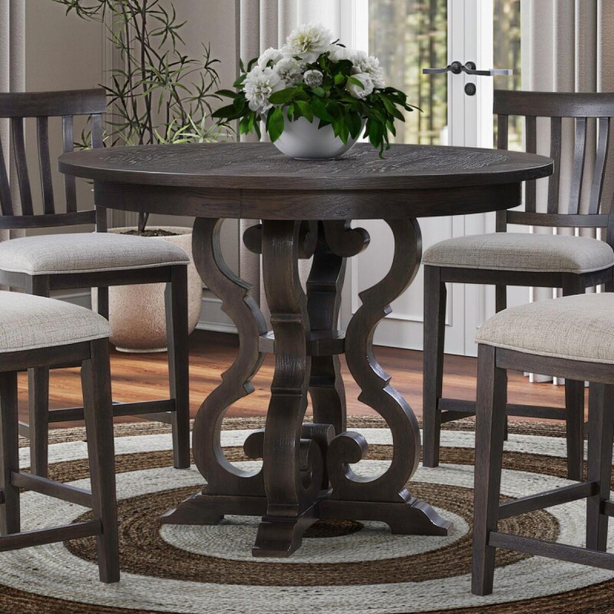Grant Park Gathering Table Set Dining Sets Brown 4