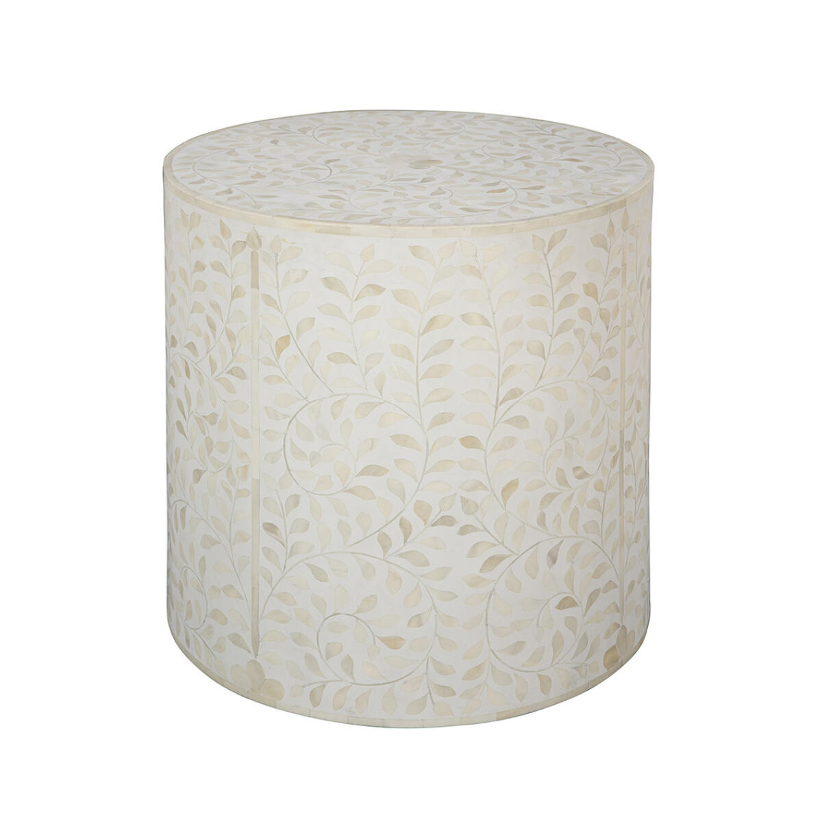 White Shell End Table End tables End Tables 4