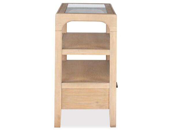 Somerset Open Buffet Dining Storage Brown 13