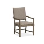Claremont Dining Arm Chair w/Upholstered Seat & Back (2/ctn)