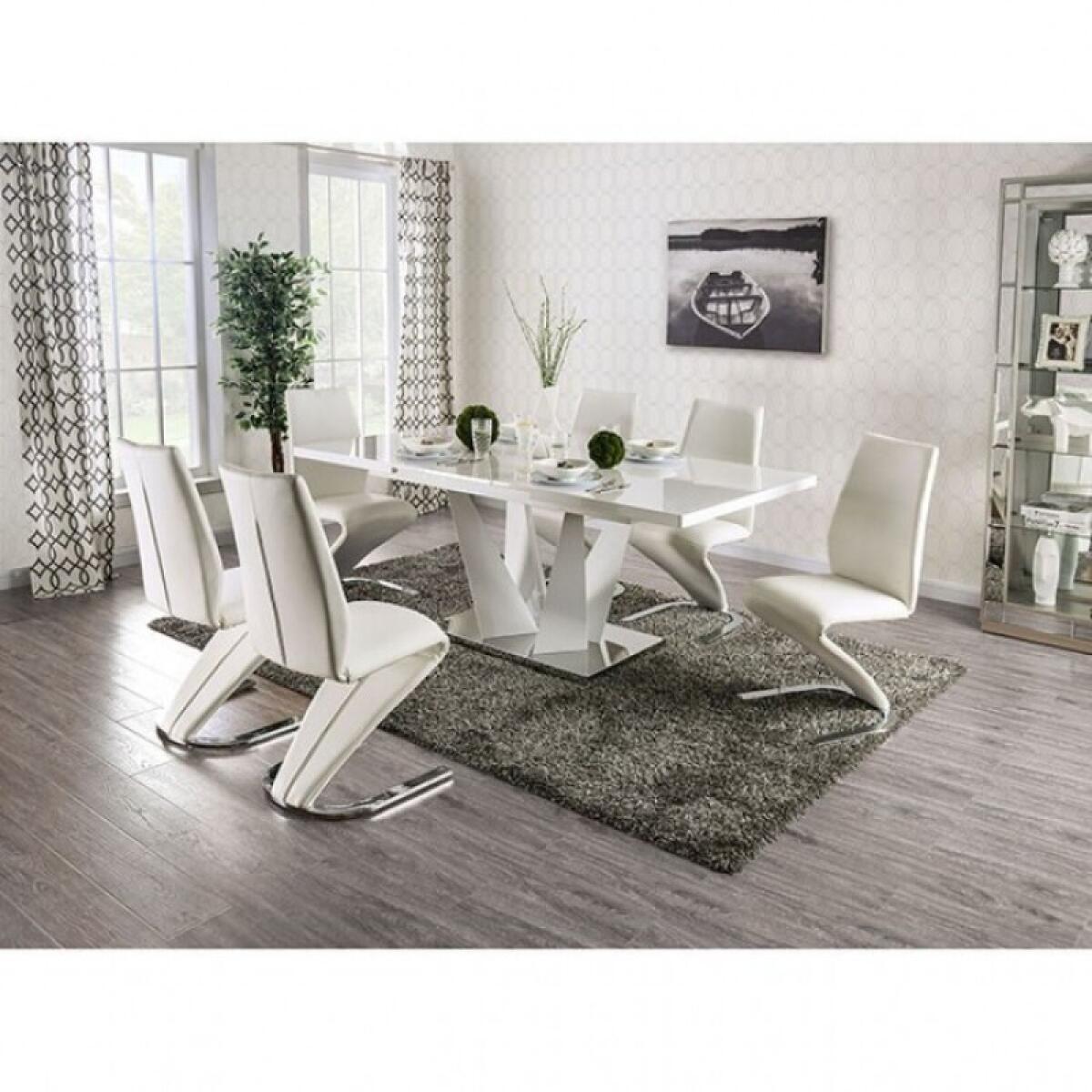 Zain 7 Pc Dining Table Set Dining Sets Dining Sets 5
