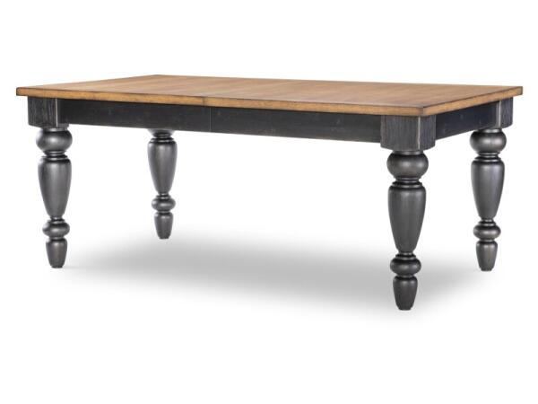 Chimney Leg Table Dining Tables Barnwood Oak And Kettle Black